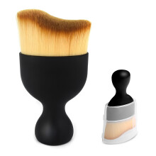 Car Interior Detailing Brush with Ultra Soft Bristles for Dashboard, Vents, Leather, Scratch (Yellow, 1Pc)