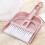 Dustpan and Brush Set Compact Small Broom for Space Saving Cleaning with Ergonomic Easy Grip 5