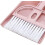 Dustpan and Brush Set Compact Small Broom for Space Saving Cleaning with Ergonomic Easy Grip 2