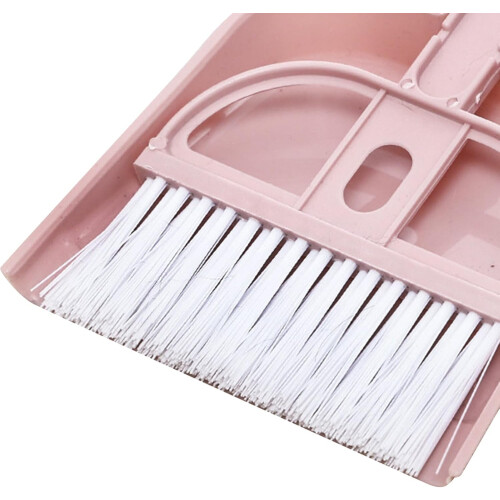 Dustpan and Brush Set Compact Small Broom for Space Saving Cleaning with Ergonomic Easy Grip 1