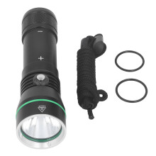 Duiklamp, professionele duiklamp voor watersportliefhebbers, oplaadbare waterdichte zaklamp met magnetische schakelaar, IPX8 waterdichtheid, M