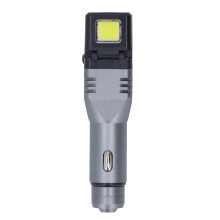 Lanterna LED de tamanho ideal para viagens, portátil e multifuncional, para uso doméstico, ao ar livre, em reparos automotivos, camping, caça e