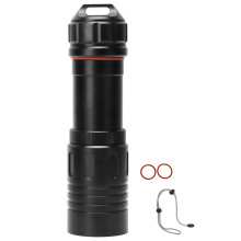 Professionele duiklampen, tactische zaklampen, oplaadbare LED-zaklampen met 2000 lumen hoge prestaties voor buitenactiviteiten, Ca