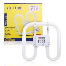 2-PIN 16W kompakt lysrør ikke-dimbar varm hvit 3000K, 220V, innfelt taklampe, CFL-lyspære, lavenergipære, egnet for I