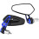 Blue 360-Degree Adjustable Swivel Bar End Rearview Mirrors for Motorcycle 3