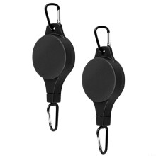 Adjustable flower basket hooks, 2 telescopic plant hangers for indoor outdoor use Ref: 8705