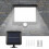 Outdoor Security Lighting, Solar-Powered PIR Motion Sensor Light With Adjustable Solar Panel For Enhanced Energy Efficiency And Flexibility, Super Bri 3