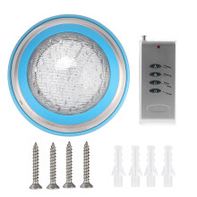 Faro subacqueo impermeabile IP68, luce LED sommergibile per piscina con colori regolabili e facile installazione per uso esterno