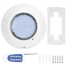 Illuminazione subacquea telecomandata, luce per piscina ad alta potenza per una facile installazione con istruzioni e accessori inclusi, tensione