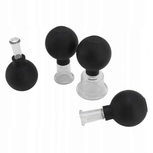 4x Face Massage Cupping Glass Body Cupping 2