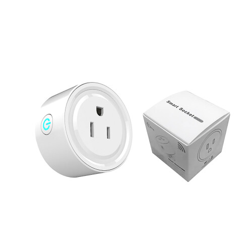 Έξυπνη υποδοχή, πρίζα Alexa Mini WiFi με φωνητικό έλεγχο και λειτουργία χρονοδιακόπτη