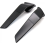 YAMAHA YZF-R7 Adjustable Black Motorcycle Rearview Mirrors with Wind Wing 1