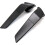YAMAHA YZF-R7 Adjustable Black Motorcycle Rearview Mirrors with Wind Wing 2