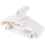 30-Pack White Plastic Children's Clothes Hangers, 29cm 1