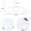 30-Pack White Plastic Children's Clothes Hangers, 29cm 2