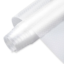 Clear Shelf Liner 11.8 x 59 Inch Non‑Adhesive EVA Waterproof Oil‑Proof for Kitchen Cabinets, Drawers, Fridge, Desk