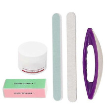 Professional nail file sanding manicure pedicure polishing buffer block nail art accessories set 5pcs/set.