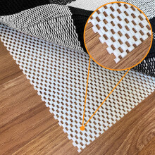 Non Slip Rug Pad 2x8 Ft for Hardwood Floors Extra Strong Grip Thick Cushion Anti Skid Carpet Mat