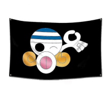 One Piece Pirate Skull Flag Wall Decor 5722-2360 x 90 cm Luffy Straw Hat Banner Tapestry Stickers