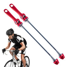 Wheel Hub Tensioner, Quick Release Axles with Bolt Lever, HighStrength Precision Bicycle Components
