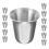 Communion Cups, 12 Pcs Stackable 15ml Stainless Steel Drinking Cups for Religious Ceremonies 1
