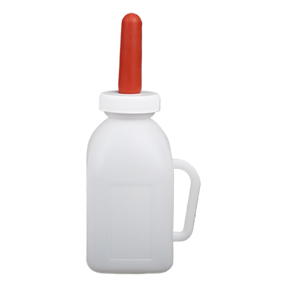 Baby Goat Bottle Pacifier Feeder Thickened Wide Mouth Milk Bottle 1L For Goat Calf Sheep Cow Lamb