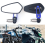 Blue Universal 7/8" Handlebar End Mirrors for Racing Bikes & Scooters (22mm) 1
