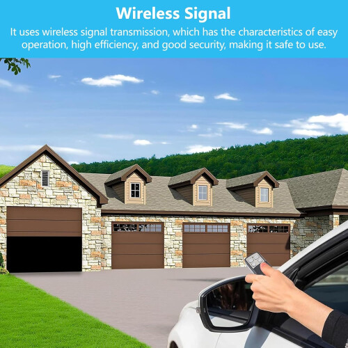 Garage Door Opener Remote with 4 Buttons, Long Range Universal Automatic Gate Control 2