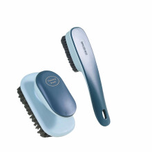 2 Pack Shoe Cleaning Brush Set with Stiff Bristles for Sneakers, Laundry, Bathroom, Kitchen, Tile Grout