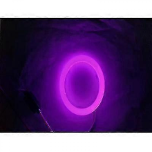 Pink 2PCS 100mm Angel Eye Halo Ring LED Kit, 60-120mm Cob DRL Headlight Boris