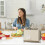 knife block holder, kitchen knife organizer, spacesaving countertop storage stand 2