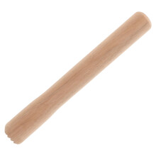 Wooden Cocktail Muddler Ergonomic Handle Ice Crusher Tool For Citrus Garlic Avocado And Mixed Drinks