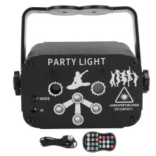 Förhöj ditt evenemang med vår bärbara DJ-stroboskoplampa. 60-mönsters LED-atmosfärlampa säkerställer livfulla feststämningar för KTV,