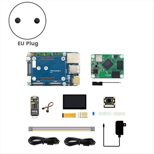 Core3566 Module Kit Rockchip RK3566 Quad-Core Processor, with 4.3-Inch 2