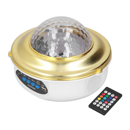 Bluetooth-luidspreker, Galaxy Light-projector met witte ruis, slaaphulp, geluidsmachine, instelbare projectiehoek, timerbare projector, 1