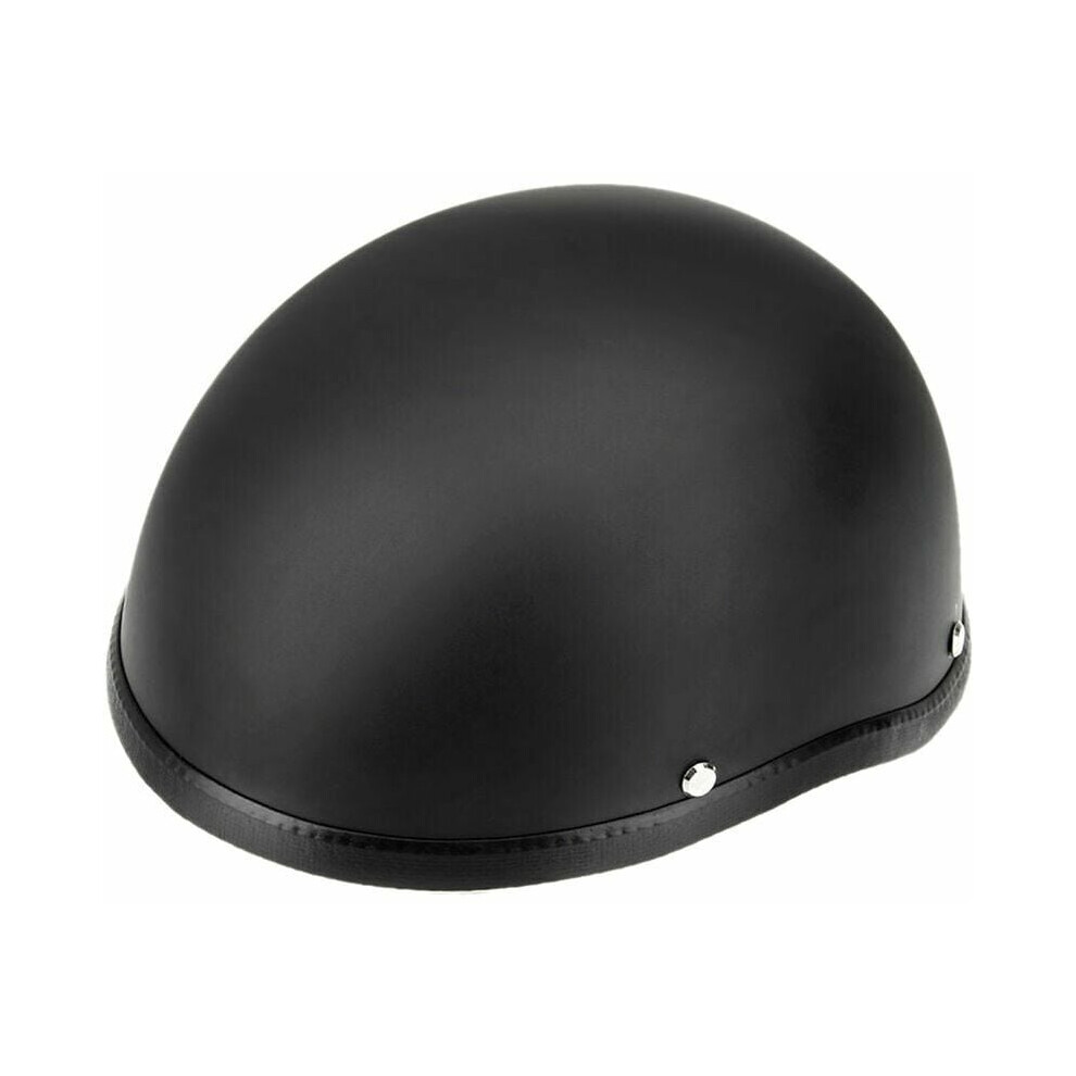 Novelty Skull Cap Half Helmet With Abs Shell Eps Foam And Moisture Wicking Liner, Flat Motorcycle Helmet For Classic Retro Style Adventurers, On Black 9416038125041