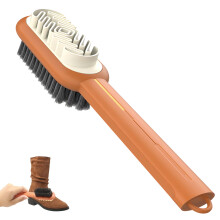 2 in 1 Suede Shoe Brush with Rubber Eraser, DualSided Soft Bristles for Safe Nubuck Cleaning