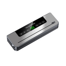 Vacuum Sealer Machine 120W 30cm Seal Width with 10 BPA Bags for Food Storage and Sous Vide
