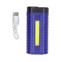 Luce LED di emergenza Luce da lavoro a LED con torcia magnetica Torcia ricaricabile Luce Cob Lampada da campeggio portatile Angolo di illuminazione