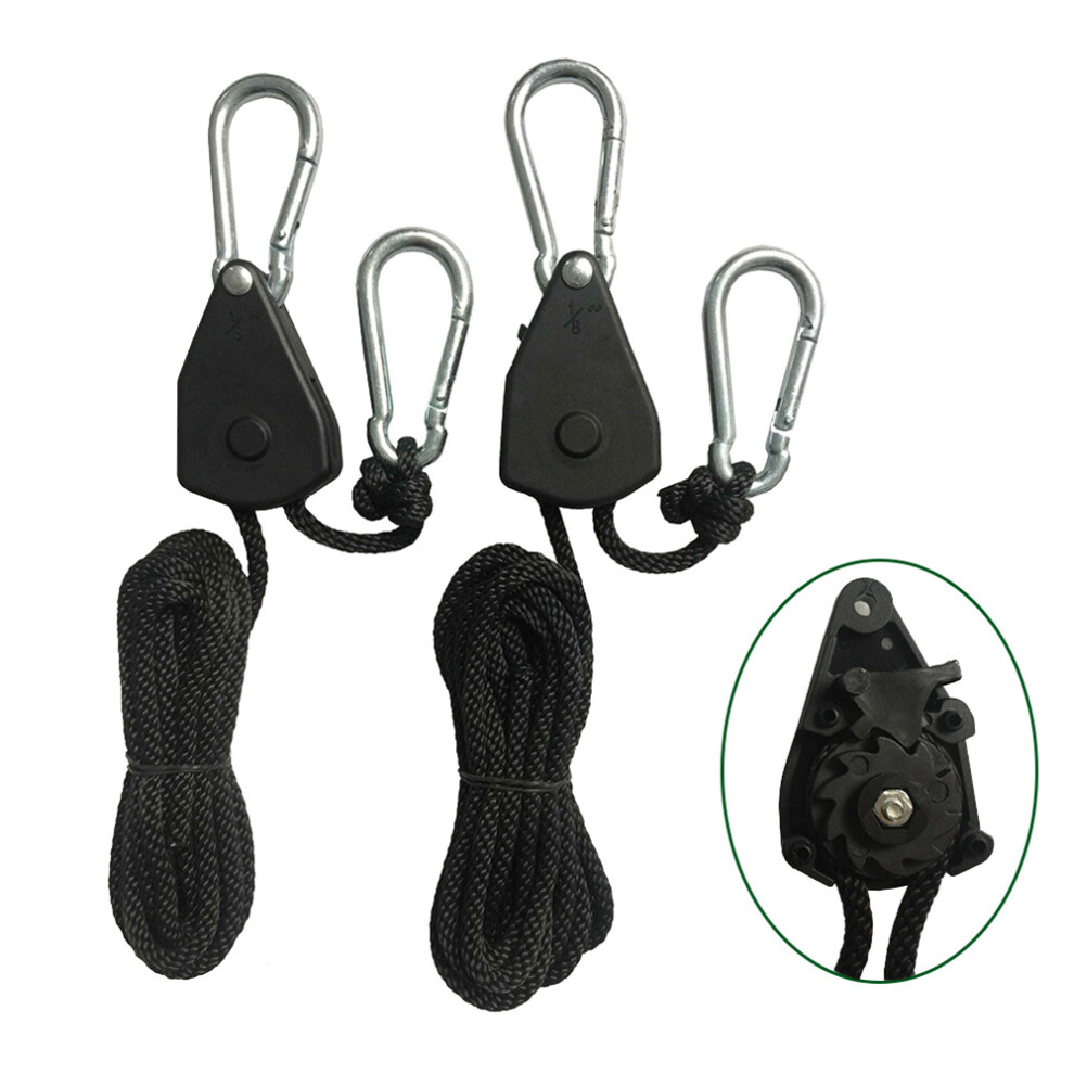 Extreme Tear Resistant Rope Hanger Ratchet Polypropylene Rope With Anti Corrosion Tie Downs Straps Vinyl Coated S Hook, Compact Versatile Ratchet Syst 9416038166969