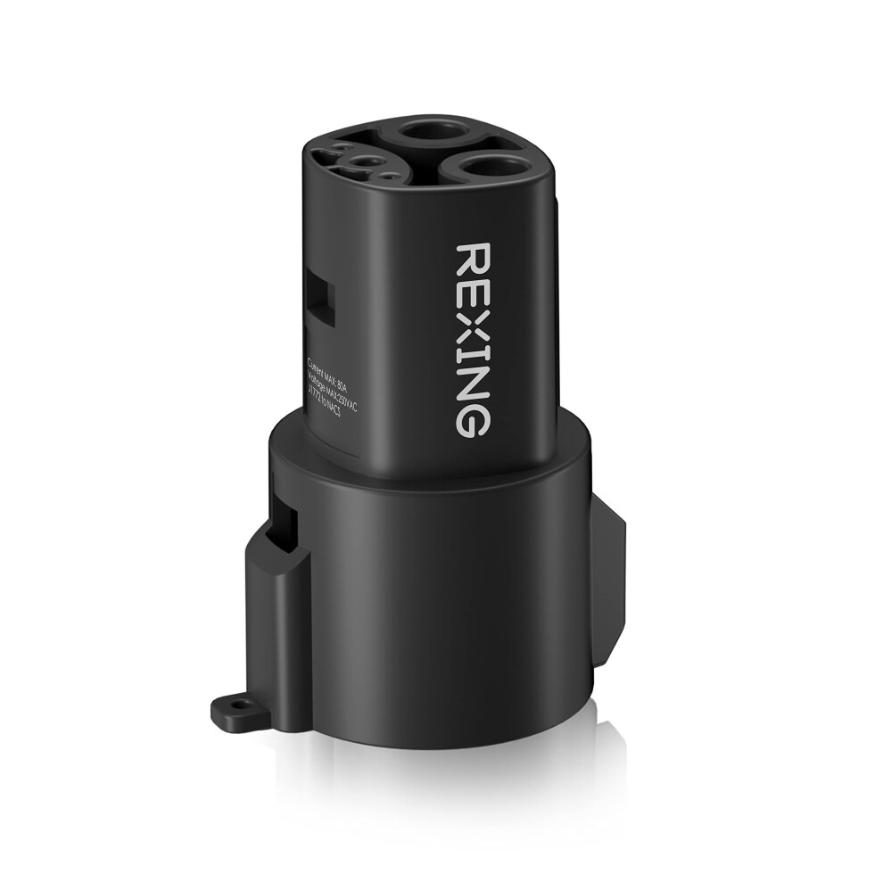 J1772 To Ev Charging Adapter 80A 250V Ac Compatible With Sae J1772 Chargers Black 9323874657080