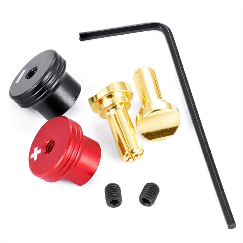 4.0Mm Metal Plug Banana Rc Car Lip Battery Connector With Heat Sink Fo 4852424185759