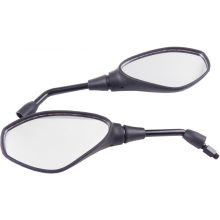 StyleCLED Skull Skeleton Hand Claw Motorcycle Side Mirrors with Turn Signals, 8mm/10mm Thread Bolts, Left/Right Pair