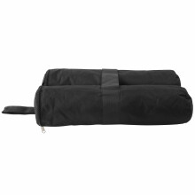 Saco de ancoragem para tenda de exterior, suporte portátil para tenda, saco de areia para peso de tenda com design de cilindro duplo e fecho de