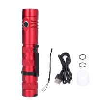 EDC Pocket Flashlight with SOS Mode, Compact & High Reliability Design with IP68 Waterproof Flashlight, Super Bright Light Torch with USB C Rechargeab