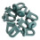 Space Saving Solutions plastic hooks for tidy garden organization, 50 pieces 1