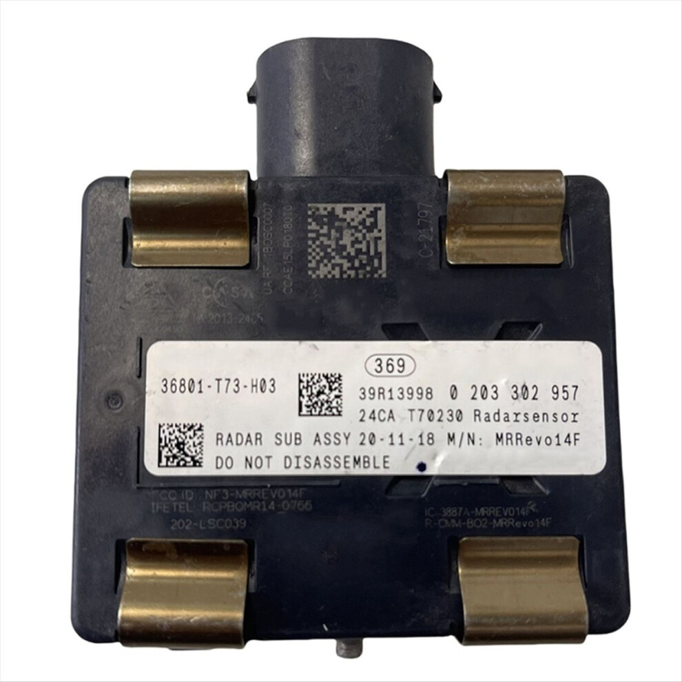 36801-T73-H03 Acc Cruise Control Distance Millimeter Wave Radar Sensor 4852424182529