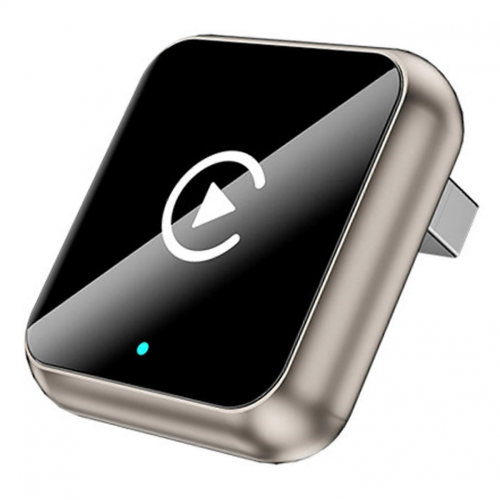 Glod2025 Wireless CarPlay Adapter for Android iPhone, Wired to Wireless USB Dongle AI Box