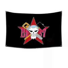 One Piece Pirate Skull Flag Wall Decor Banner 5722-1560 x 90 cm Luffy Straw Hat Pirates Tapestry
