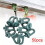 Space Saving Solutions plastic hooks for tidy garden organization, 50 pieces 4